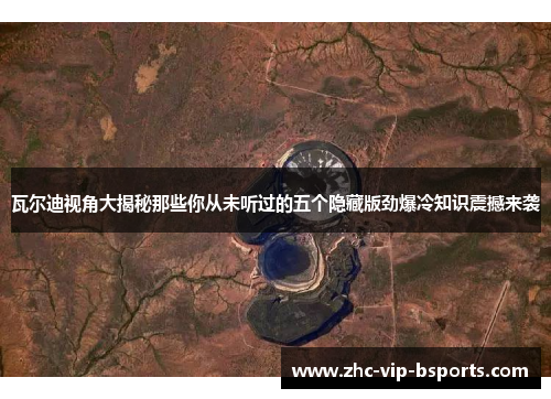 瓦尔迪视角大揭秘那些你从未听过的五个隐藏版劲爆冷知识震撼来袭